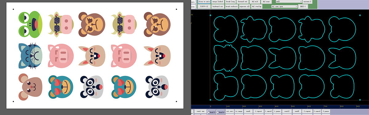digital-cutting-machine Цифровой скопление
